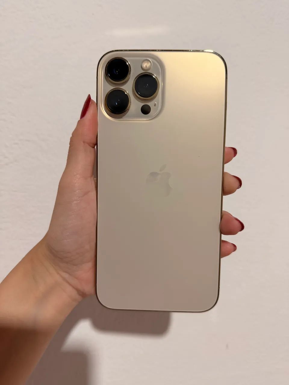iPhone 13 Pro Max ゴールド 82%バッテリー iPhone 13 Pro Max - 128g - 82% de bateria - Celulares e