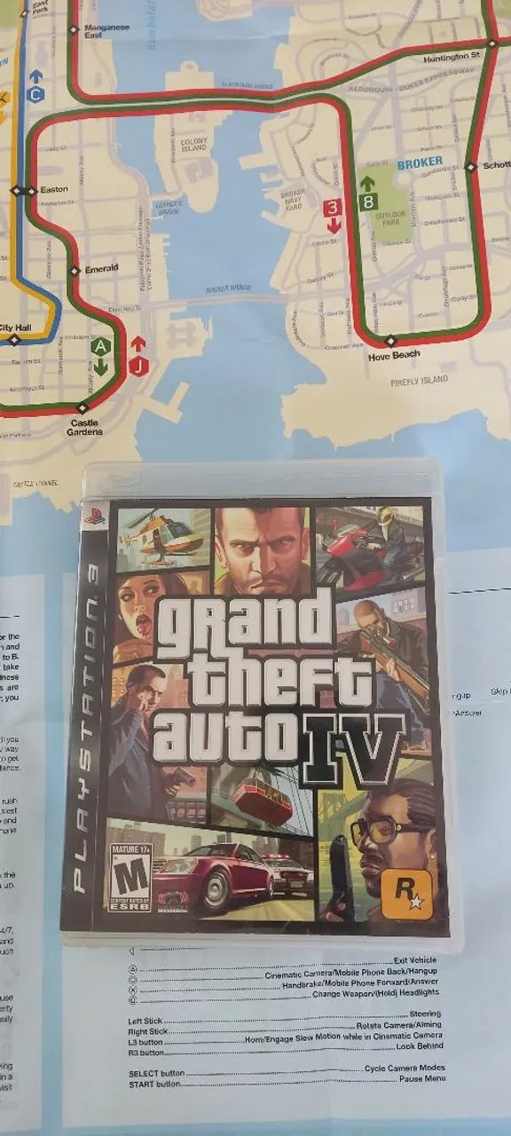 GTA 4 play 3 com mapa  - Foto 2