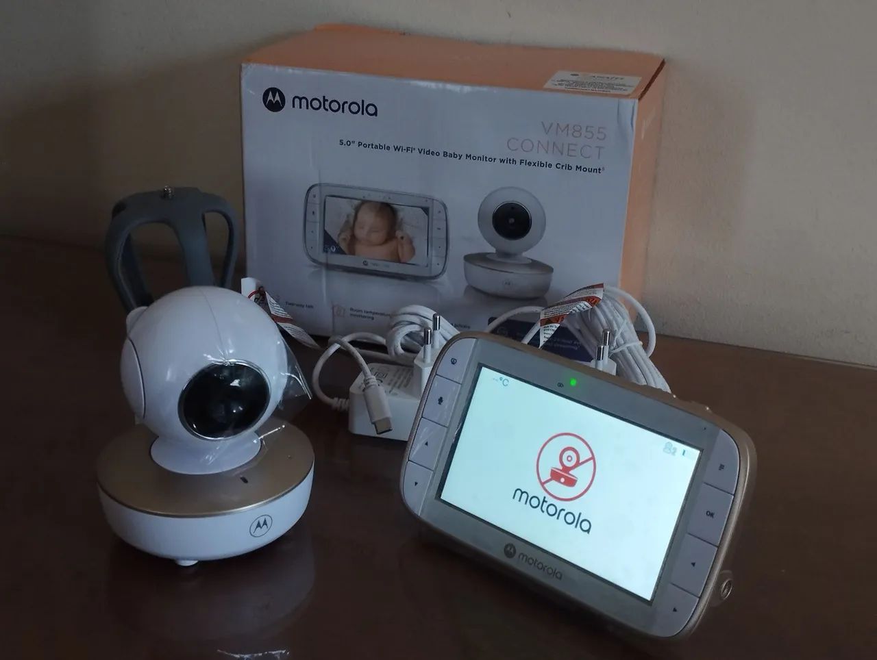 Monitor de Bebê Motorola VM855 Connect (Nova) - Foto 4