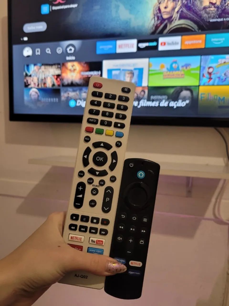 TV Smart Philco 32"+ FireStick Amazon + Suporte - Foto 2