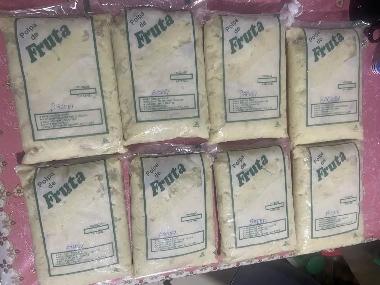 Polpas de bacuri 