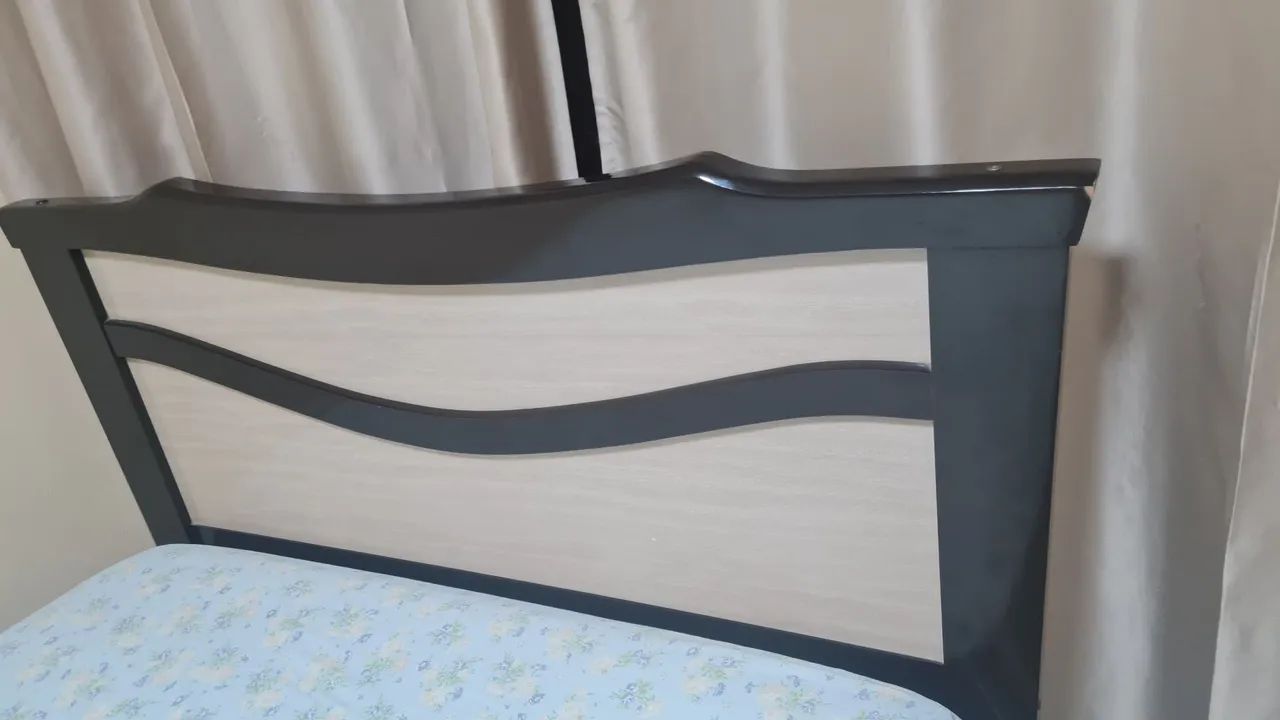 Cama de Casal com Cabeceira Elegante - Foto 3