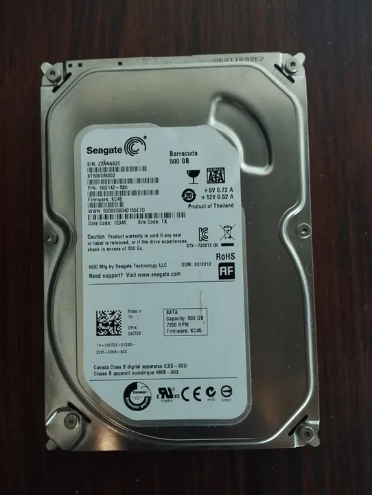 HD 500GB para desktop