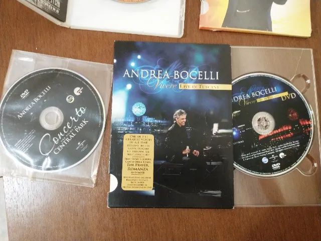 lote 4 dvds Andre Rieu E Andrea Bocceli originais 1 lacrado - Foto 3