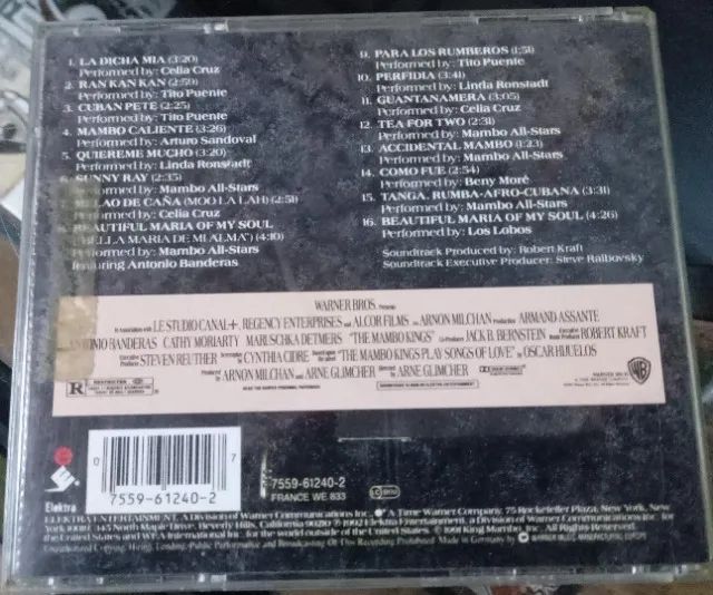 CD Trilha Sonora Reis do Mabo - Importado USA - Foto 2