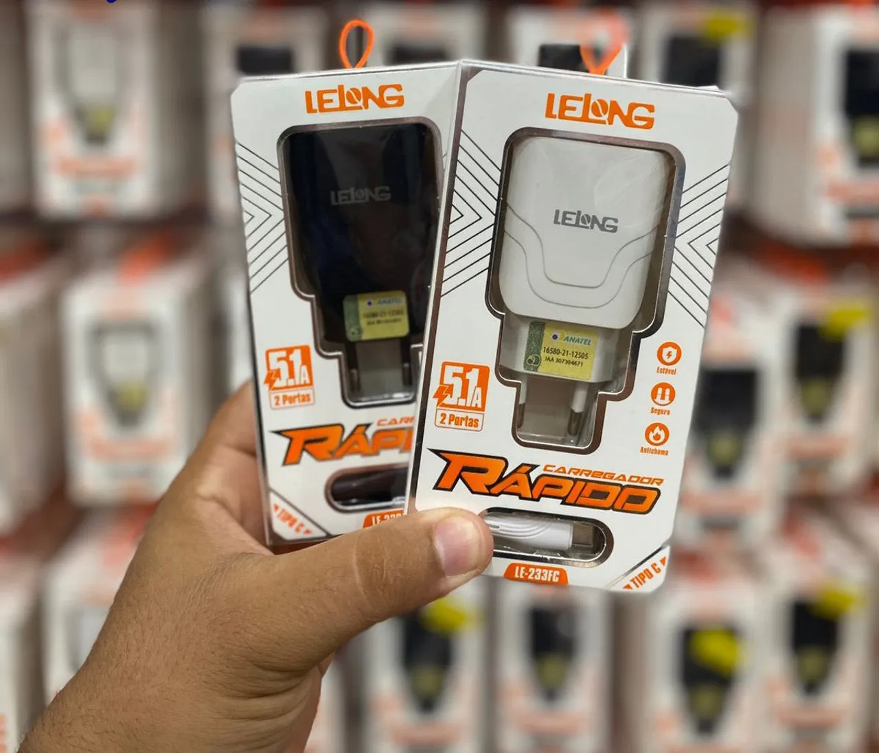 Carregadores para celular tipo C e V8 / Fazemos Entrega