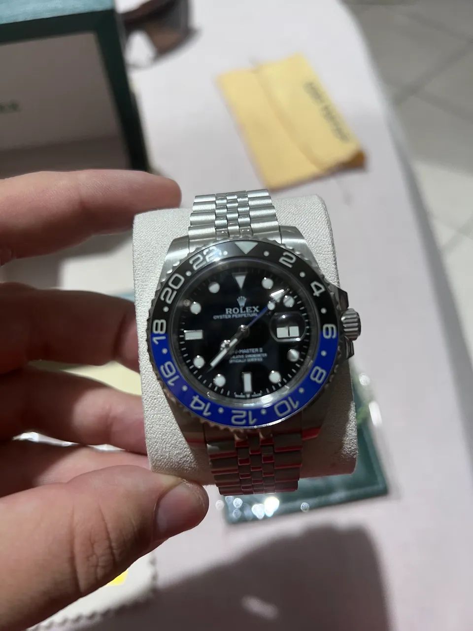 Relogio rolex gmt master batman - Foto 2
