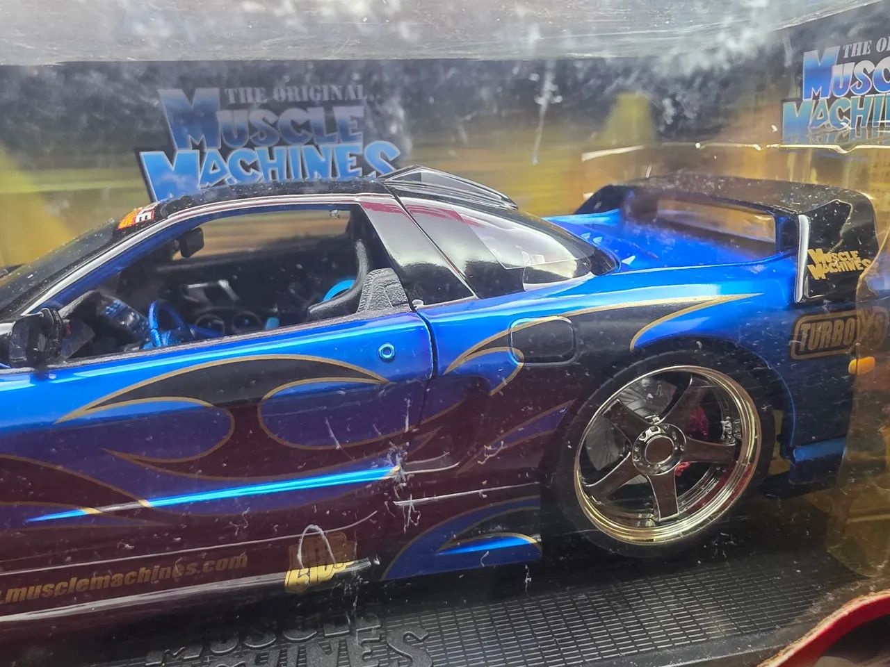 Miniatura Muscle Machines '03 Acura NSX 1:18 - Hobbies e coleções