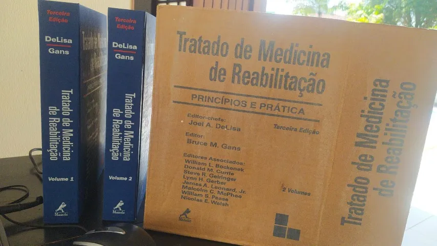 Tratado de Medicina de Reabilitação - Terceira Edição - Volume 1 e 2 - Joel A. Delisa