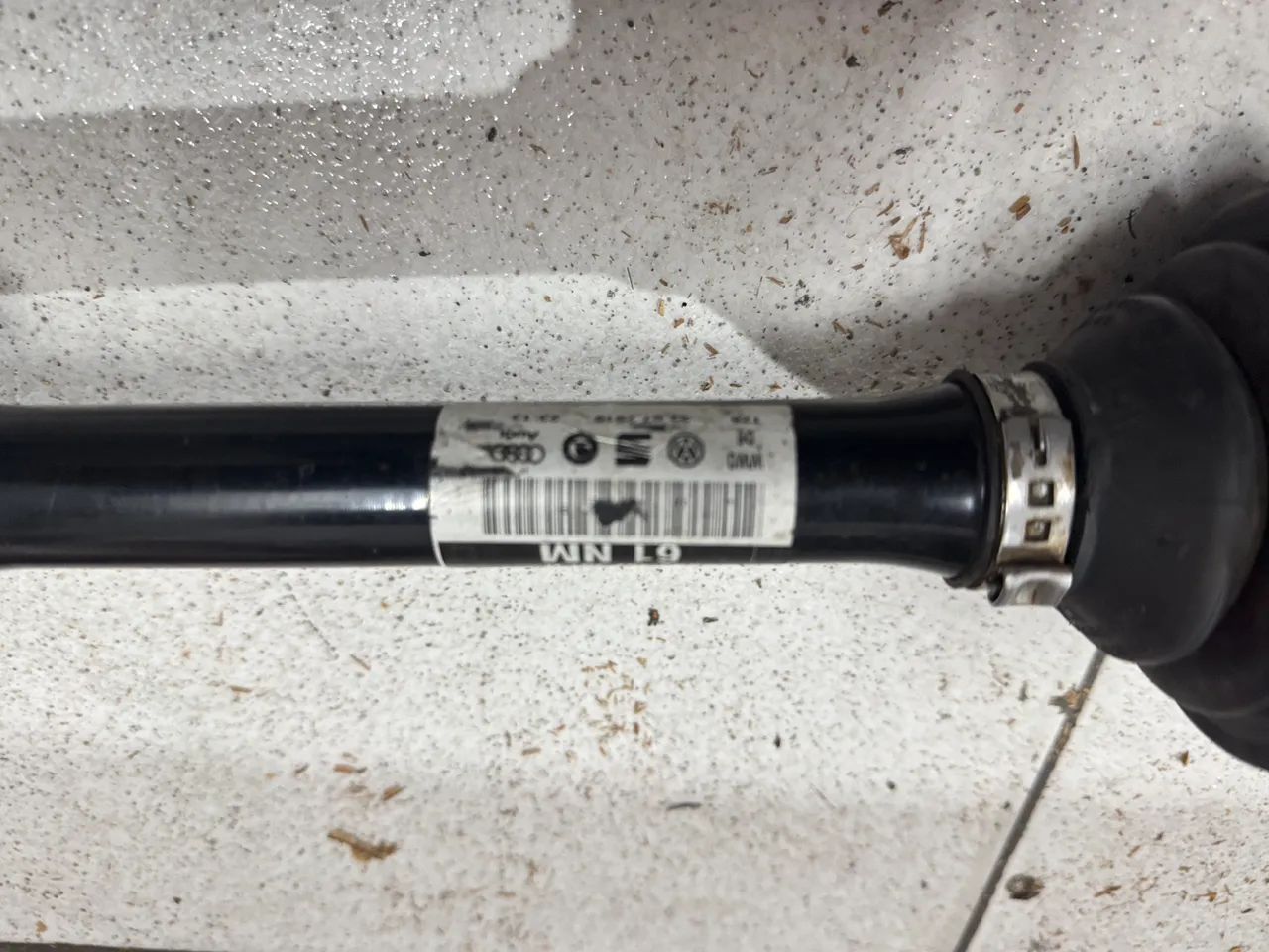 Front Axle Half-Shaft Pair for Tiguan 2011