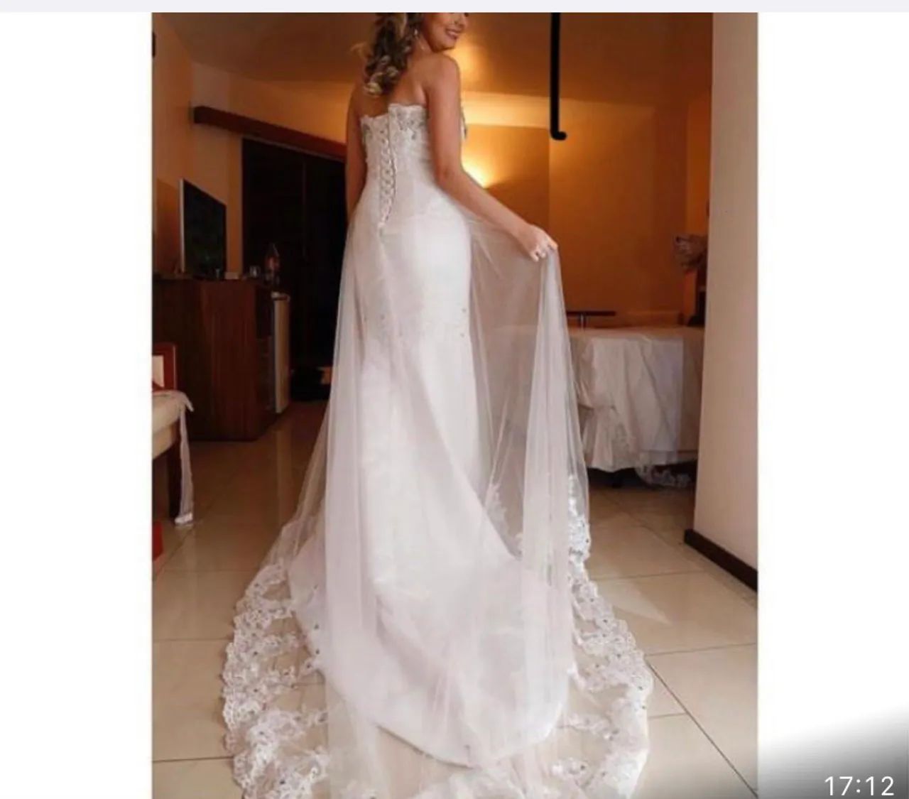 Vestido de Noiva Deslumbrante