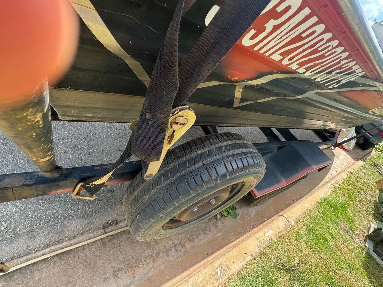 Canoa 5 metros calaça de alumínio - Foto 5