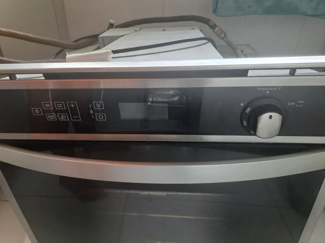 Forno de Embutir Brastemp Inox a Gás - 84 Litros