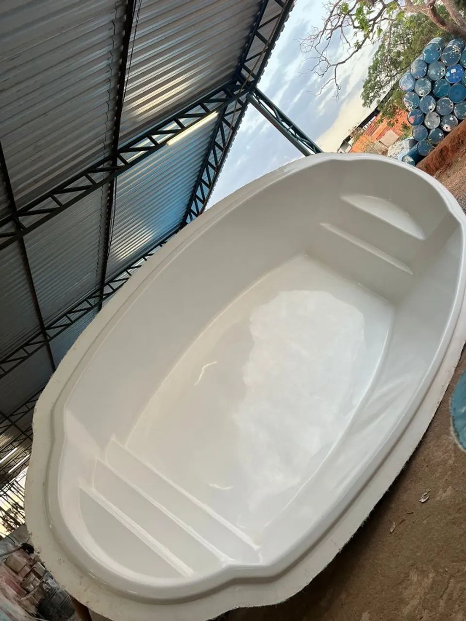 Piscina de fibra 6 x 3 INSTALADA  - Foto 2