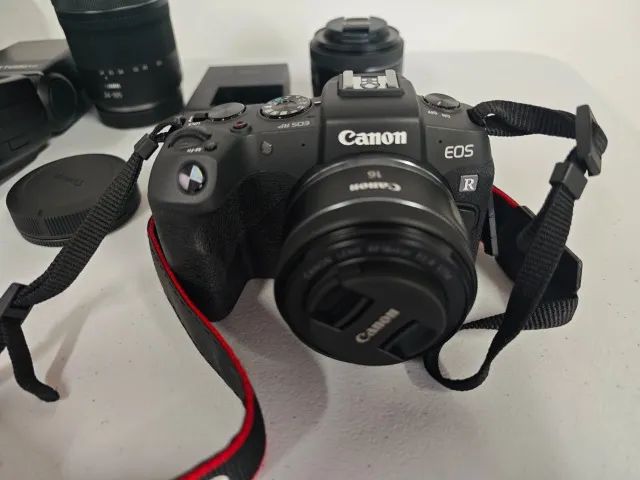 KIT CANON RP + 24-105mm + 16mm + 50mm + Flash Godox TT685-II + Brindes - Foto 2