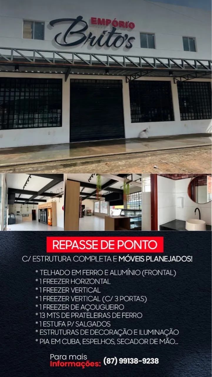 Loja completa (repasse)