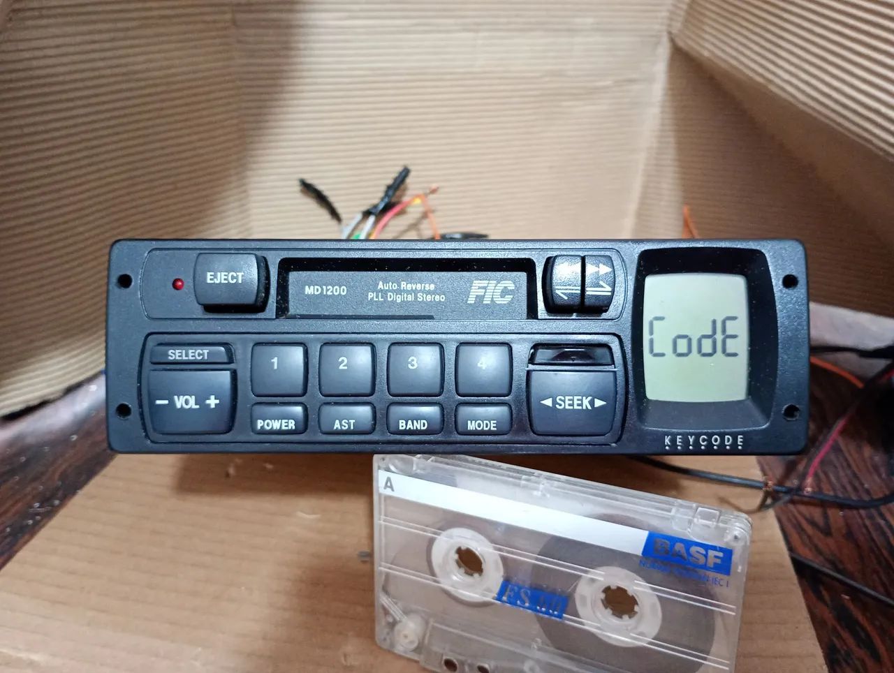 Rádio t fitas fic Ford me 1200 igual novo  - Foto 3