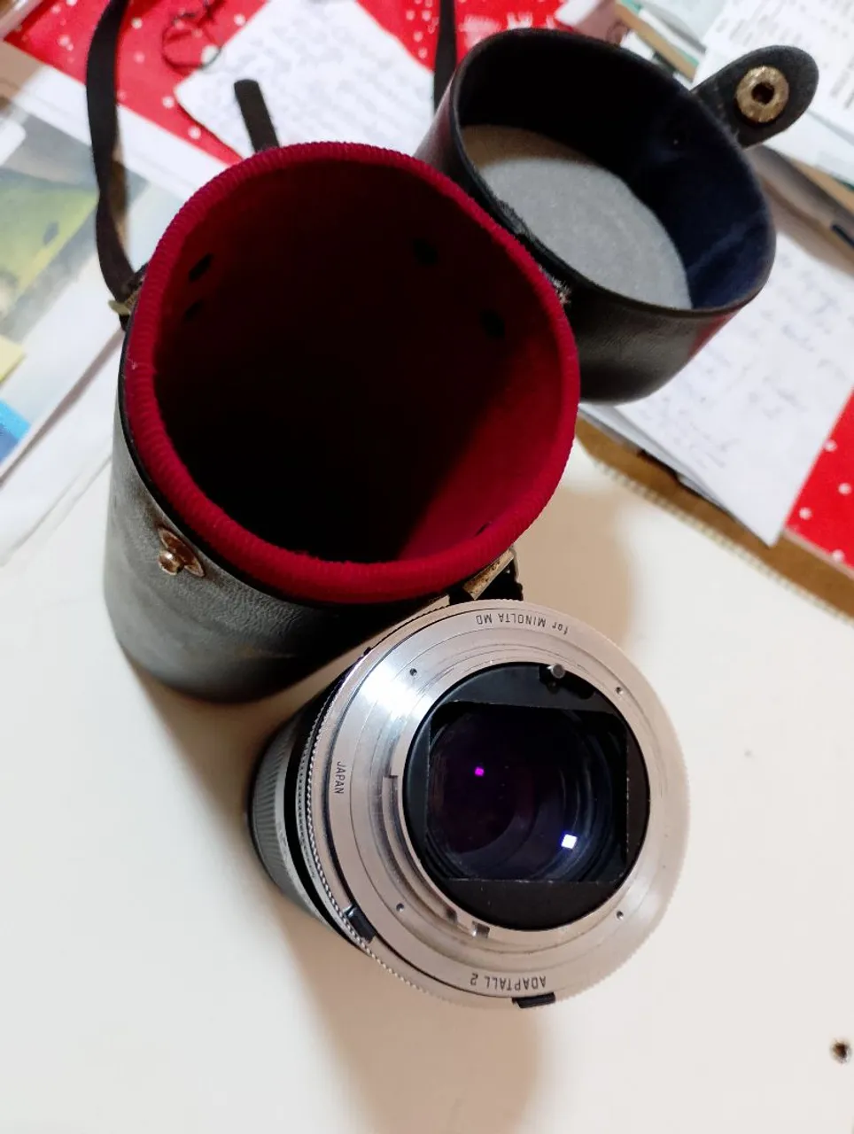 TAMRON Lente Adaptall 2 para Minolta MD - Perfeita! Pra vender rápido