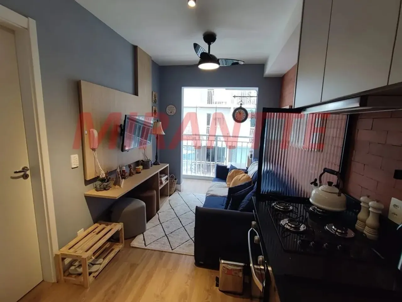 Studio mobiliado 1 quarto 31 m² excelente localização da Casa Verde, travessa Braz Leme