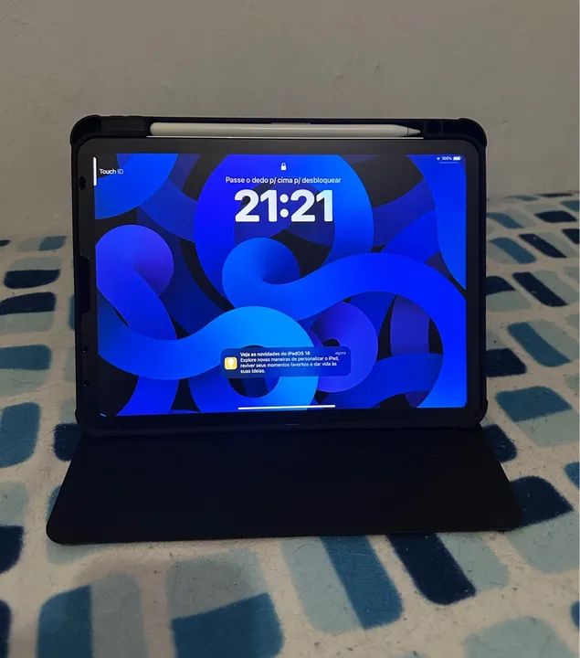 iPad Air (4ª geração) + Apple Pencil 2 (TROCAS) - Foto 4