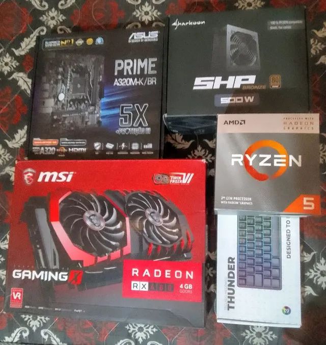 PC AMD R5 3400G + RX 480 4Gb64302745160578123