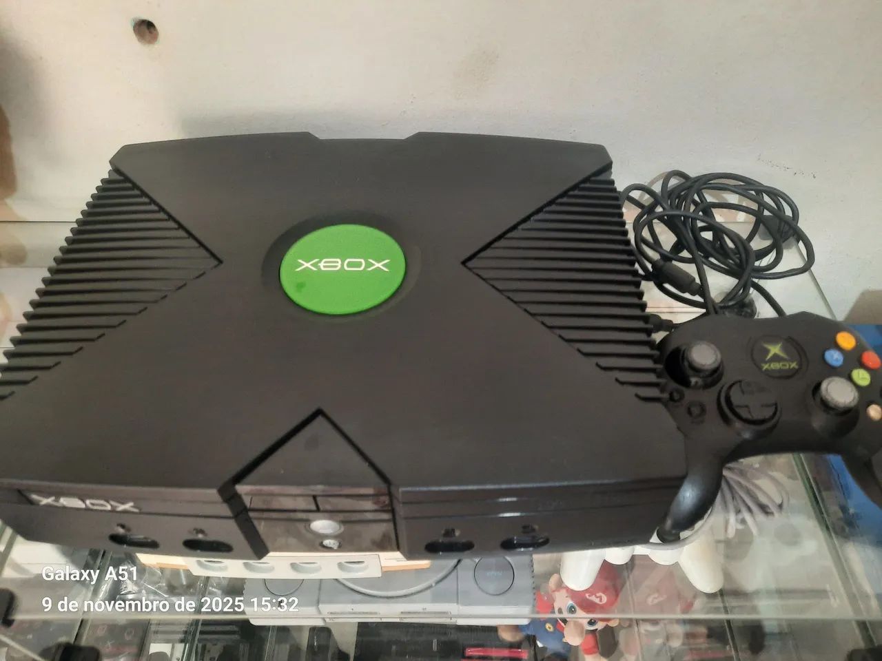 Xbox classico completo e original 