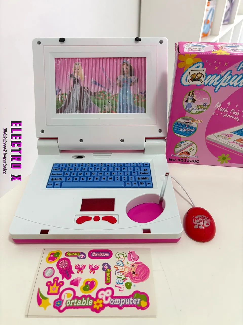 Notebook Brinquedo Infantil  - Foto 2