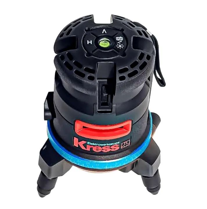 Nivel a Laser à Bateria KRESS KI100S Autonivelante 5 linhas Verde  - Foto 2