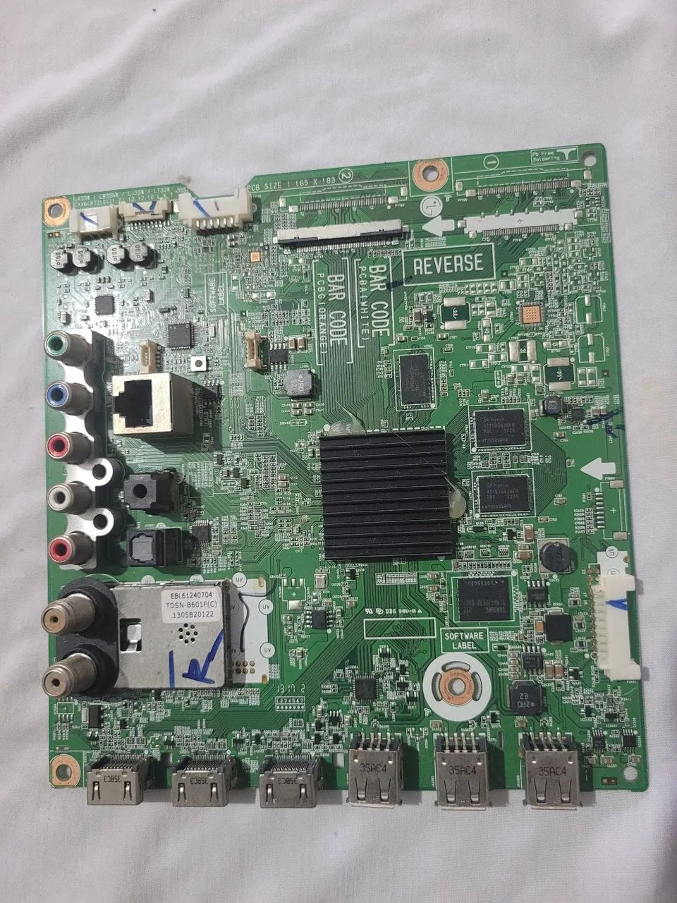 Placa principal TV LG 32ln570b eax64872104(1.0)