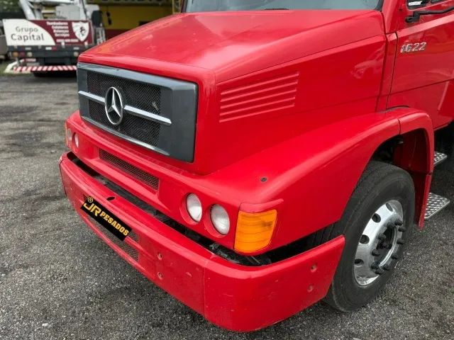 mercedes benz mb 1622 ano 2002 truck 6x2 com sider 8.70m - Foto 6
