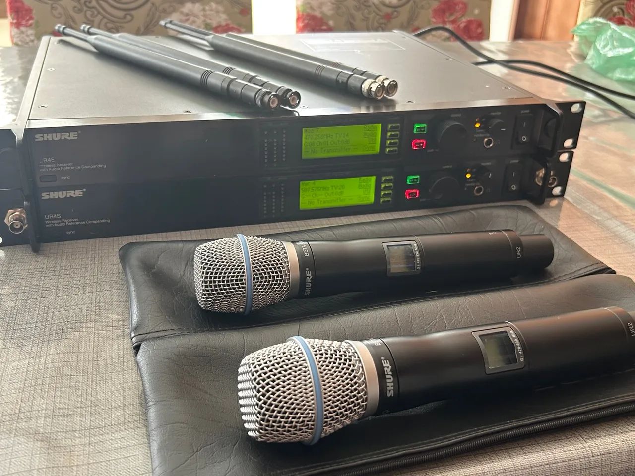 Microphone top sure sem fio UR4S - Foto 2