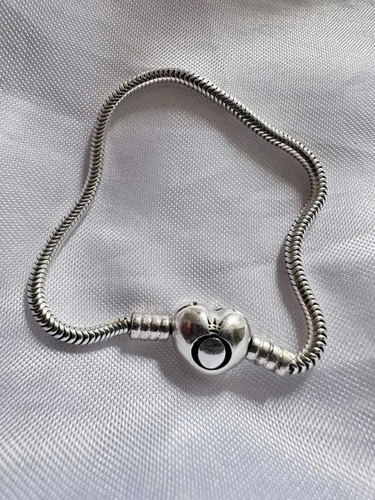 Pulseira inspiração pandora prata 925