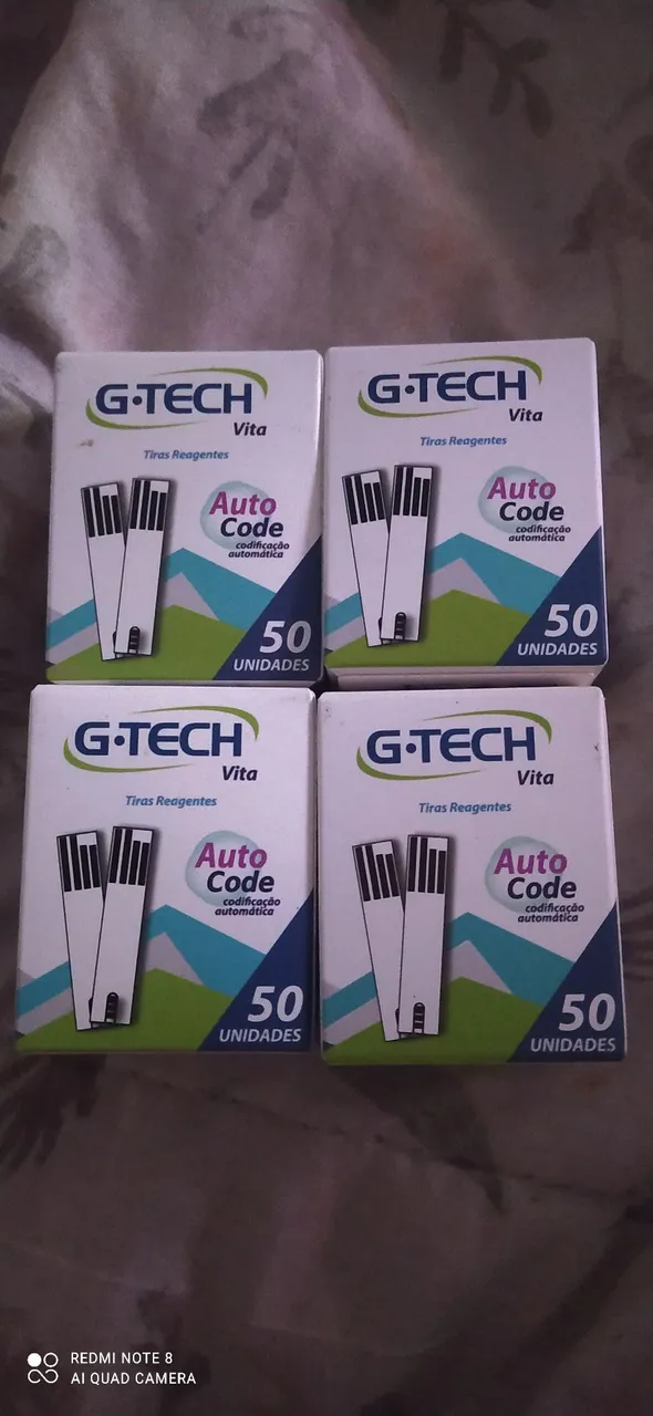 Tiras Reagentes G-Tech Vita 200 Unidades