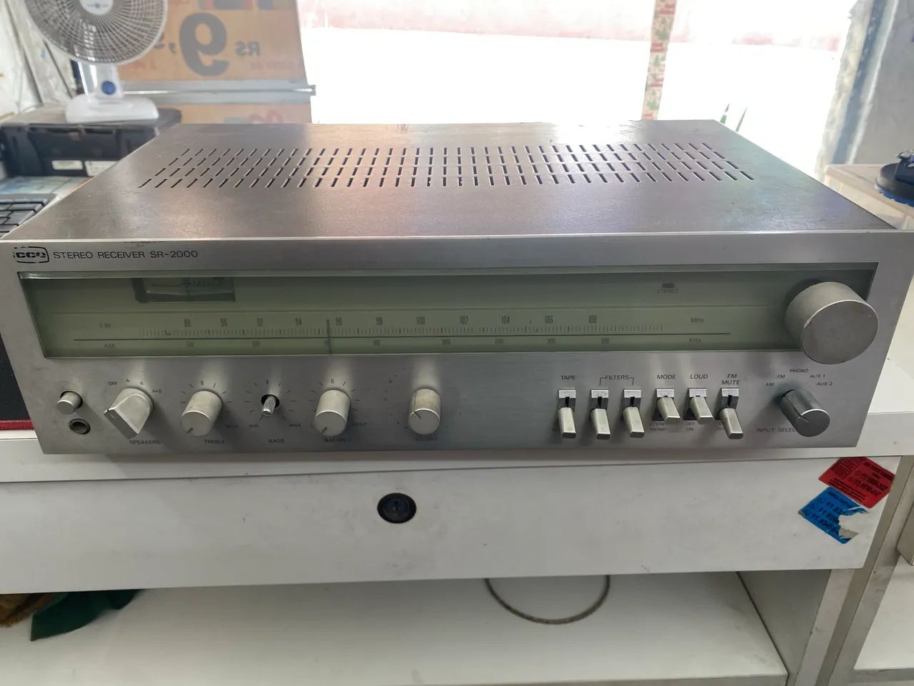 Receiver cce SR 2000 prateado (pra retirar peças ou arrumar) - Foto 3