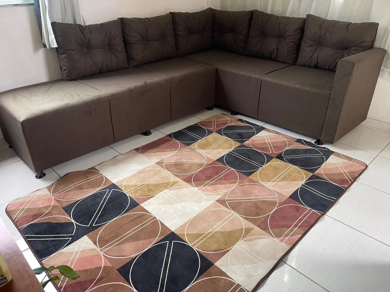 Lindo SOFÁ de CANTO 6 LUGARES pague na ENTREGA, várias cores! - Foto 2