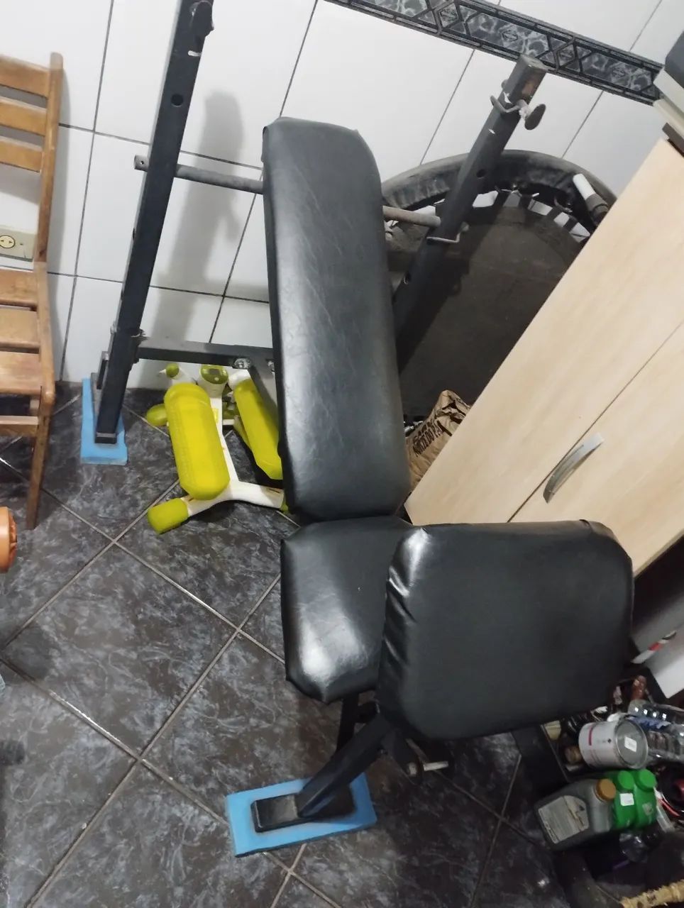 Conjunto para musculação 