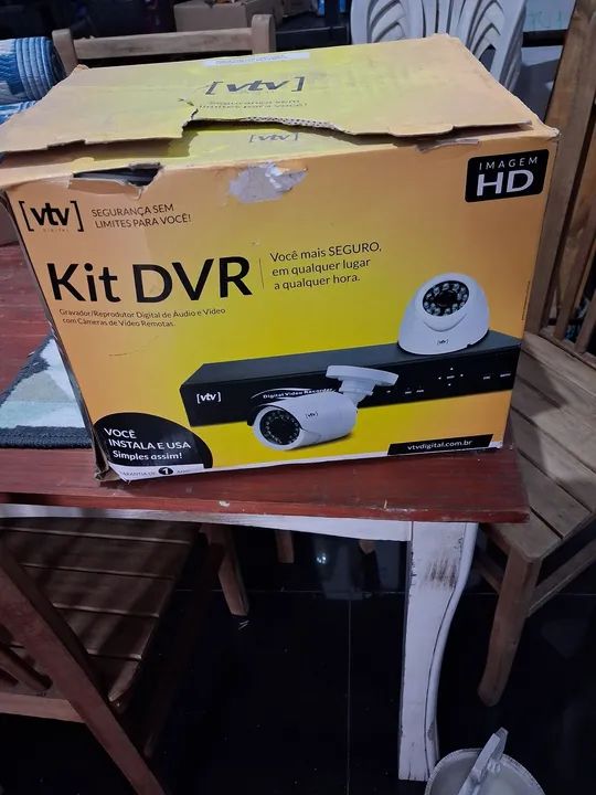 Kit DVR Segurança - Imagem HD - Novo