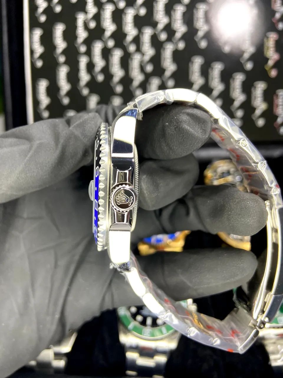 Relógio Rolex GMT-Master II - Azul e Preto - Foto 5
