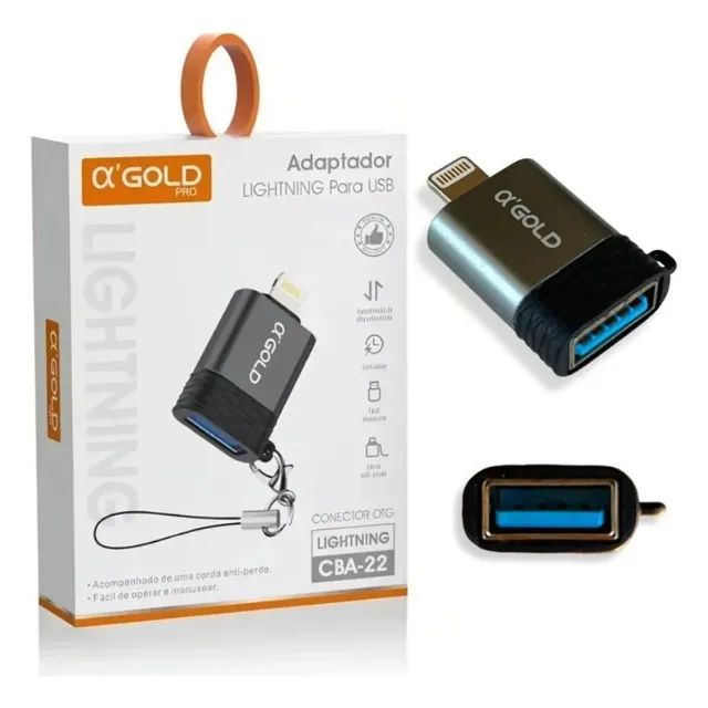 Adaptador iPhone Lightning Para Usb - Foto 4