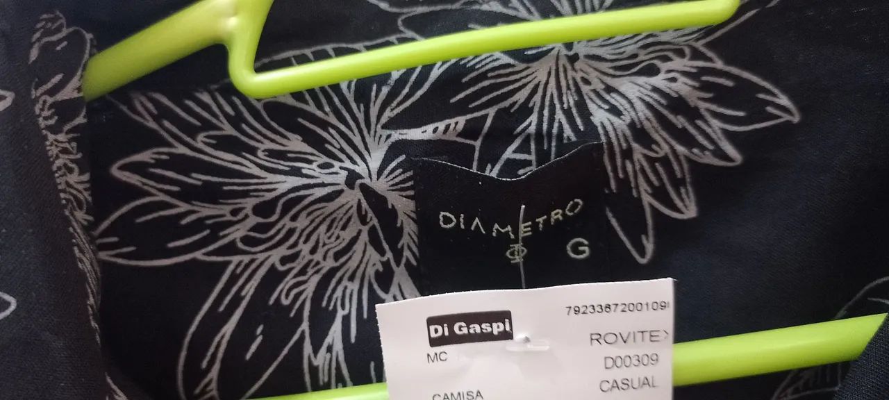 Camisa Floral Masculina Tam G  Nova  - Foto 3