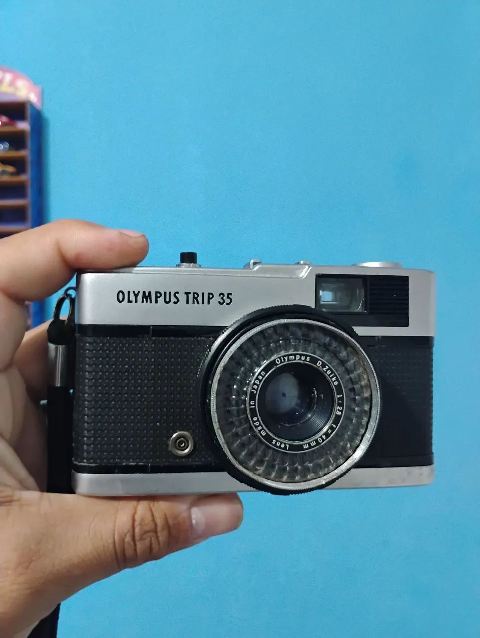Camera analógica olympus trip 35