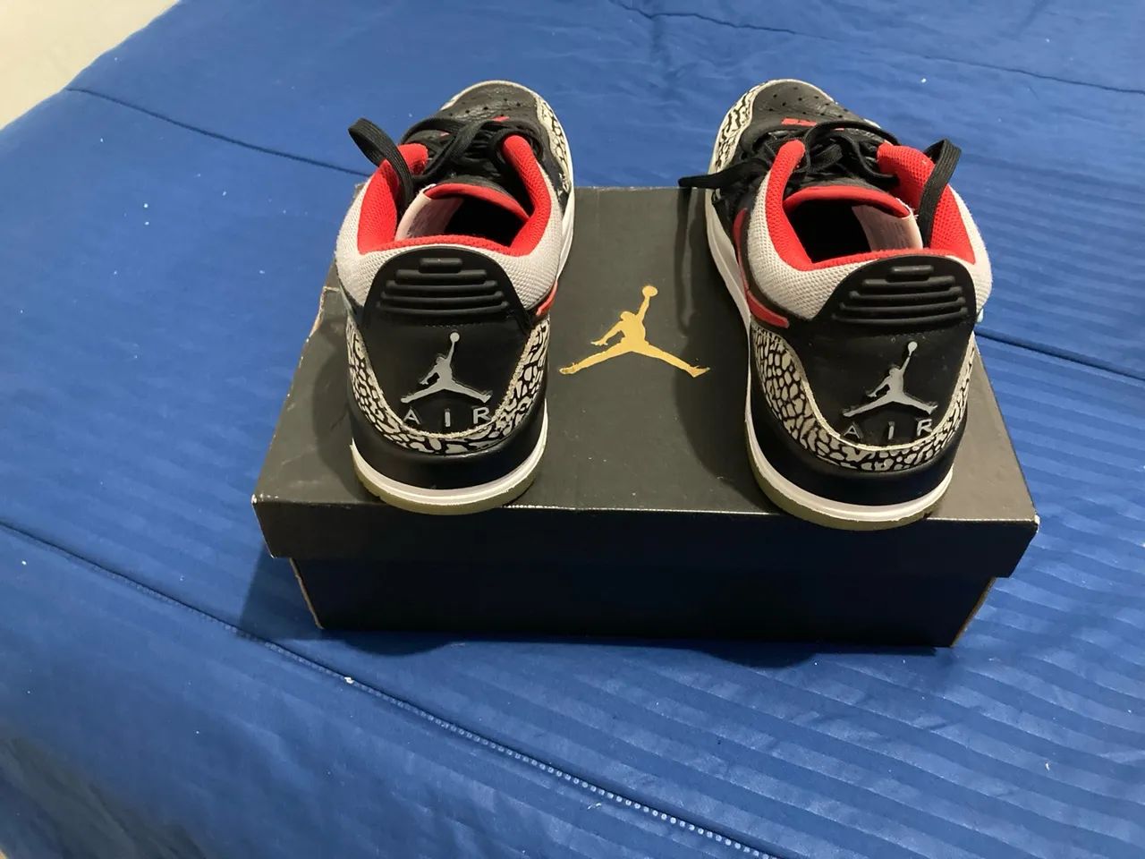 Tênis Jordan Legacy 312 Black Cement - Foto 2