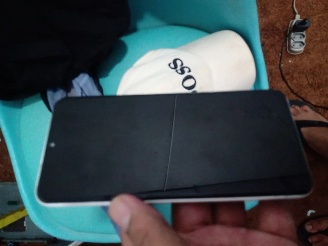 Frontal com aro Samsung a13 e tampa traseira