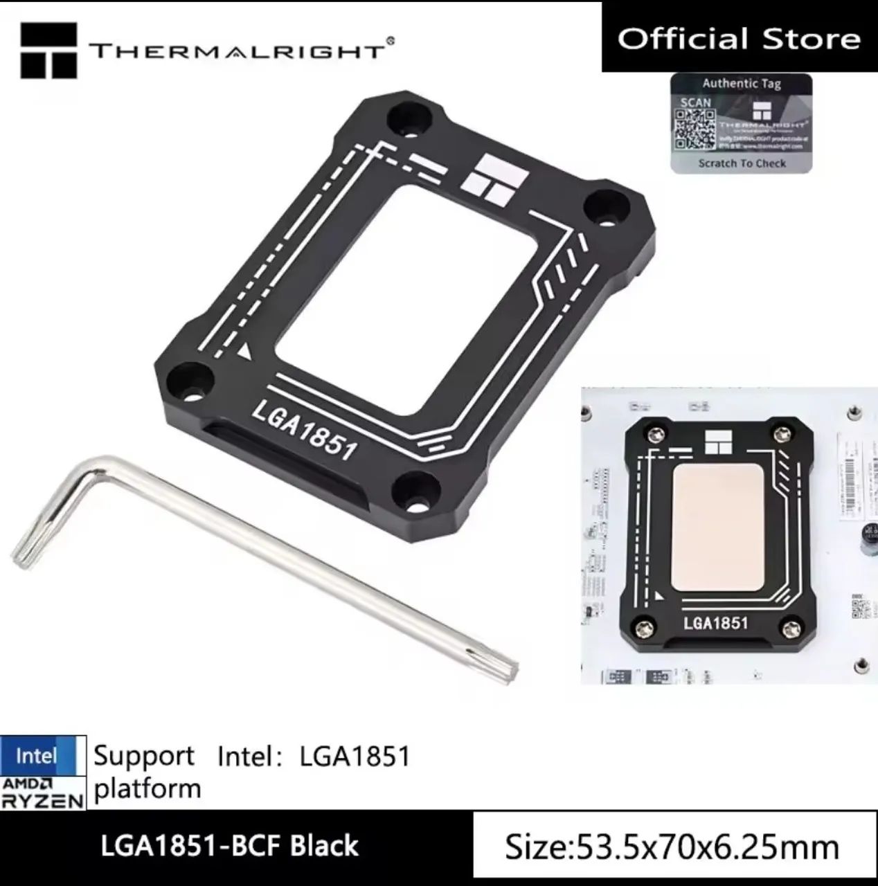 Frame dissipador Thermalrigh LGA 1851