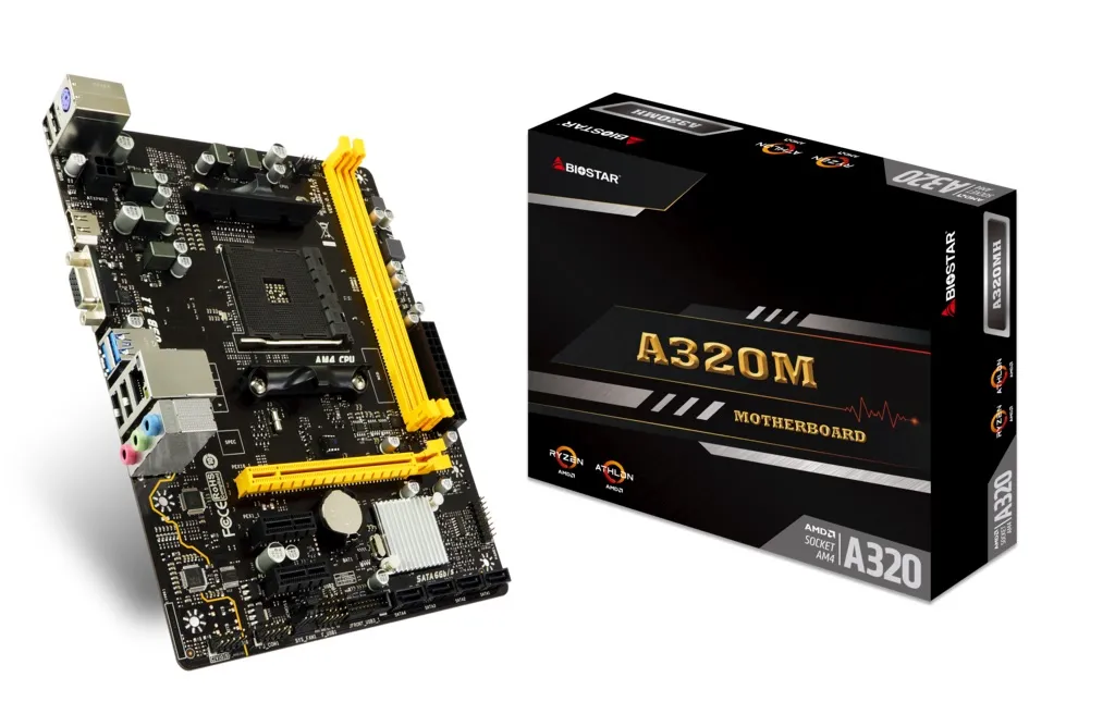 Placa-Mãe Biostar A320M- DDR4 AM4