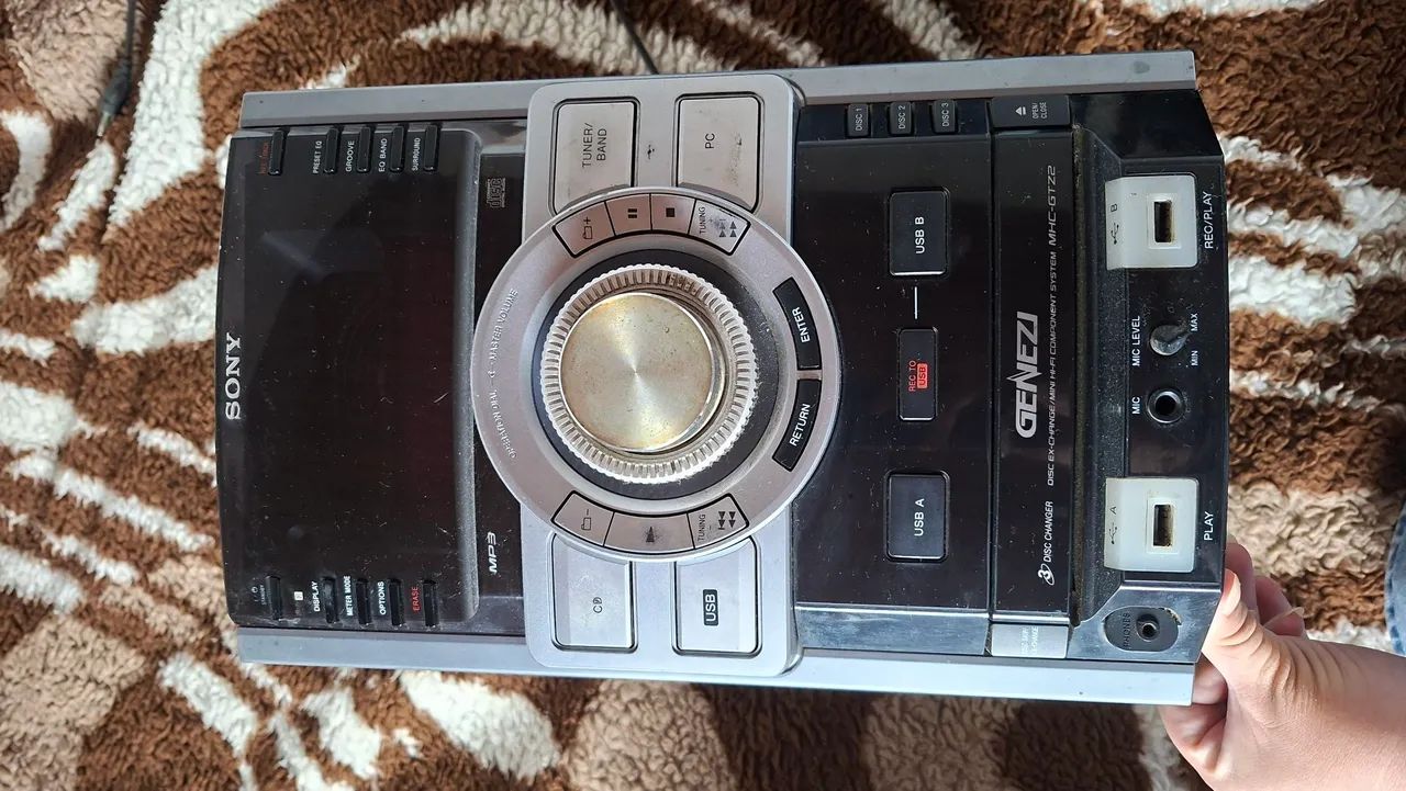 Rádio com duas caixas de som - Foto 2