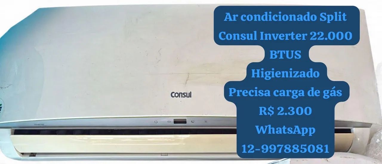 Ar condicionado split Consul 22.000