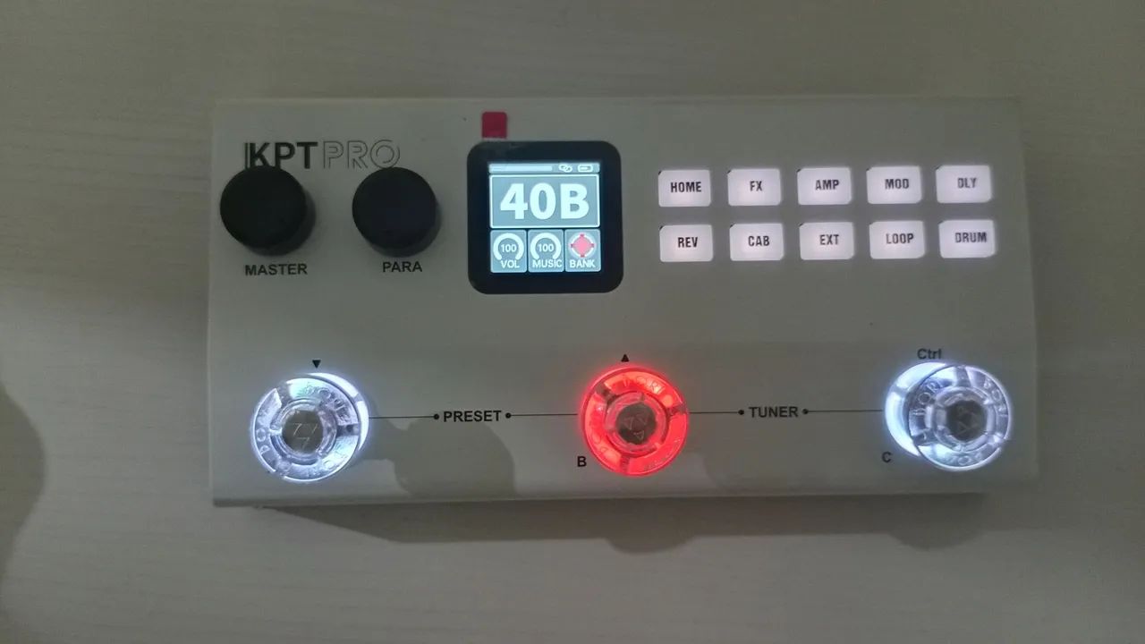 PEDALEIRA KPT PRO ZERO NA CAIXA!! 