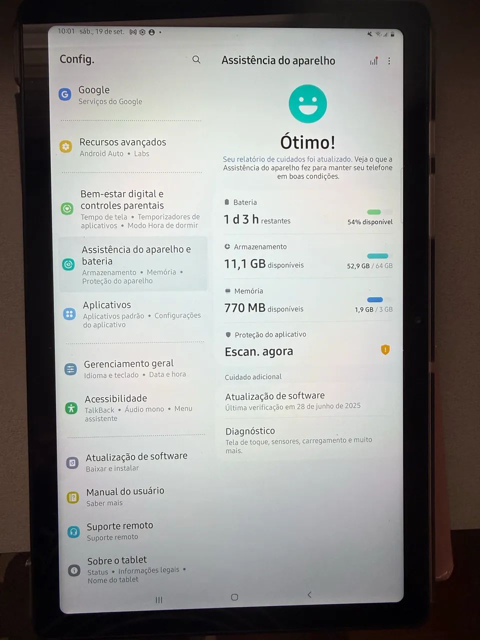 ? SAMSUNG GALAXY TAB A7 64GB ? SM-T505 - Foto 3