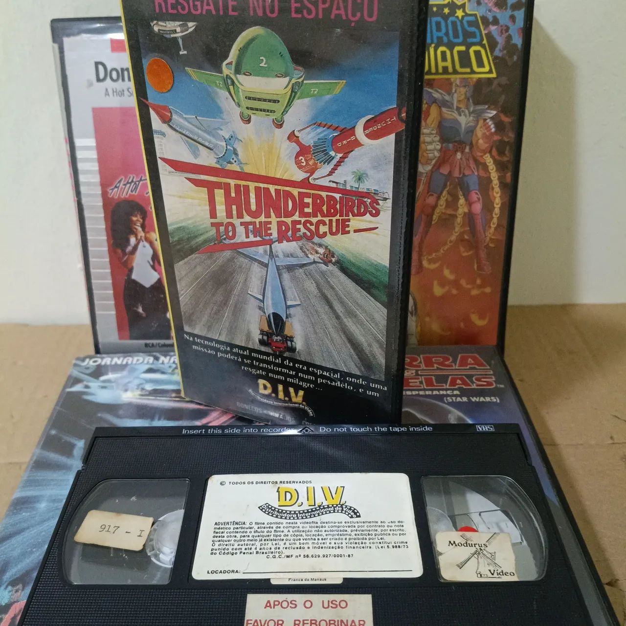 VHS LOTE COM 5